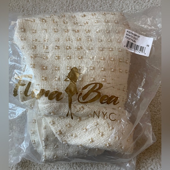 NWT Flora Bea Bonita Coat Purley Palms - Picture 2 of 6